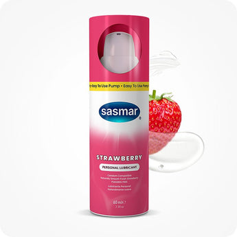 Sasmar Strawberry Flavor Personal Lubricant - Conceive Plus Asia